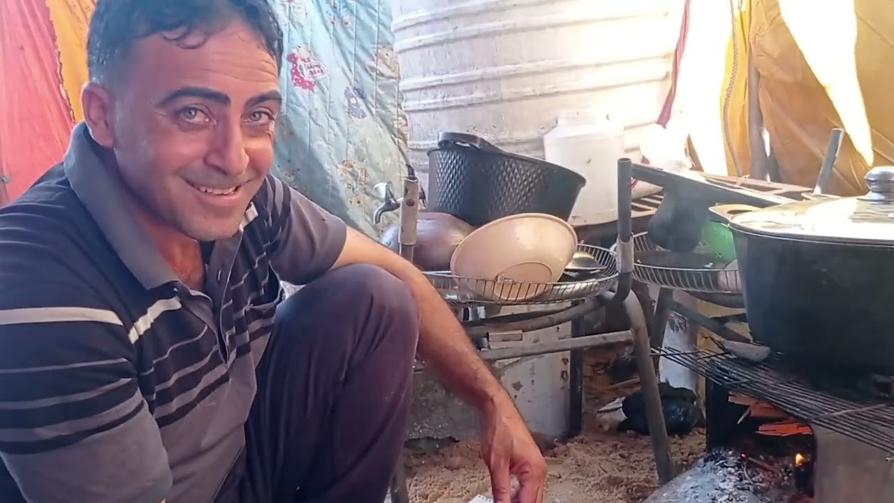 اكثر اكله اعتمدنا عليها في غزة خليكم معنا لاخر الفيديو شوف شو هي الاكله#غزة #اكسبلور