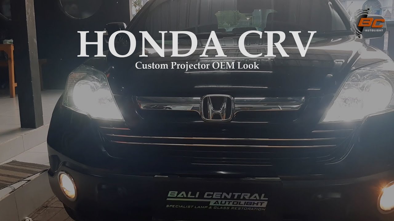 Honda CRV Install Projector OEM Look