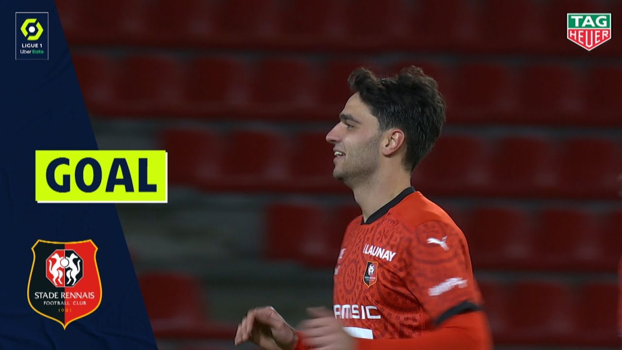 Goal Cl&eacute;ment GRENIER (52' - STADE RENNAIS FC) STADE RENNAIS FC - FC METZ (1-0) 20/21