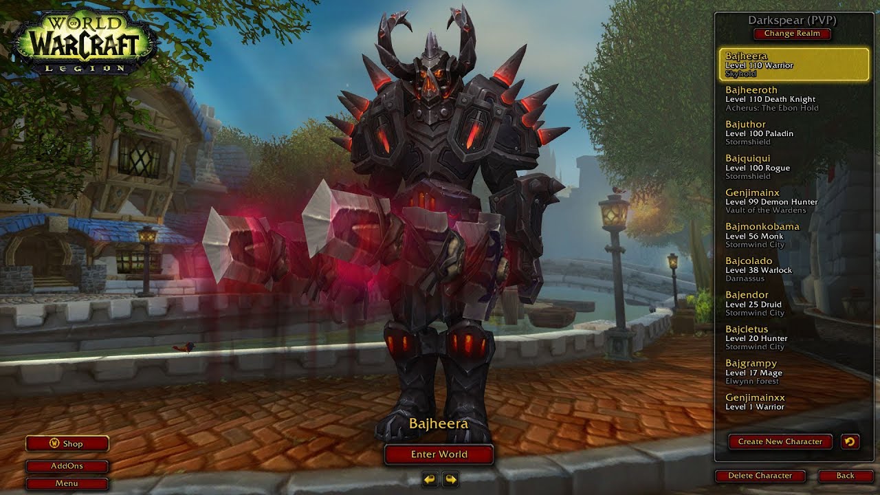 Bajheera - Full 965+ iLvl Fury Warrior 42-0 Twin Peaks Massacre - WoW Legion 7.3 Warrior PvP
