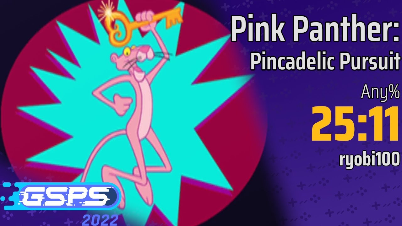 GSPS 2022 - Pink Panther: Pincadelic Pursuit [Any%] - ryobi100