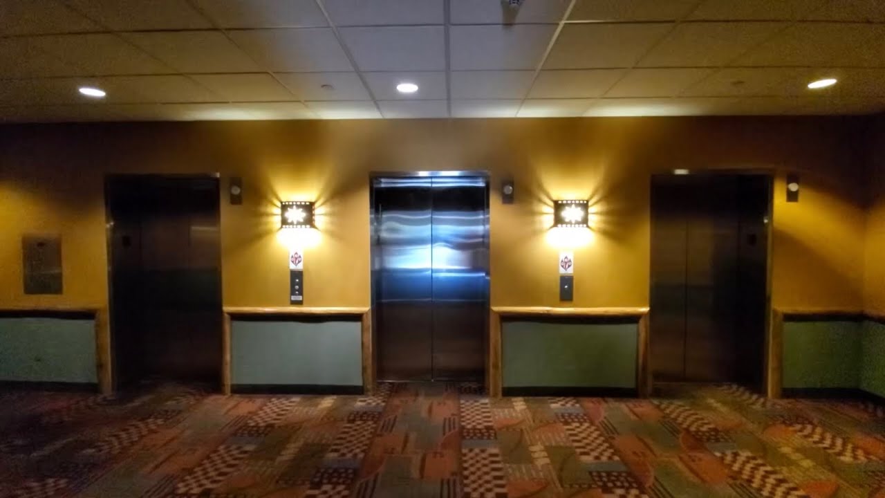 Otis Series 5 Gen2 Traction Elevators - Kalahari Resorts - Sandusky, OH (Sands North Tower)