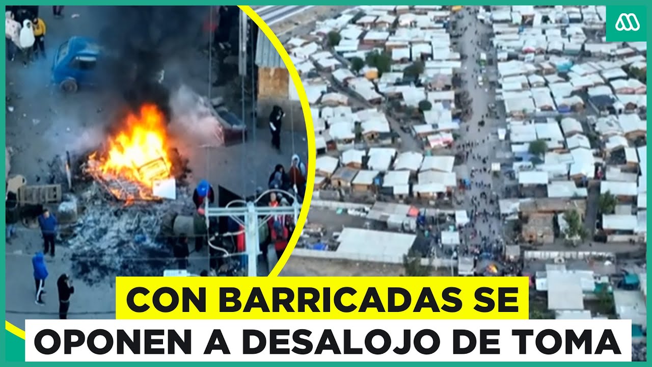 Desalojan toma en San Felipe: Residentes se oponen con barricadas para impedir operativo