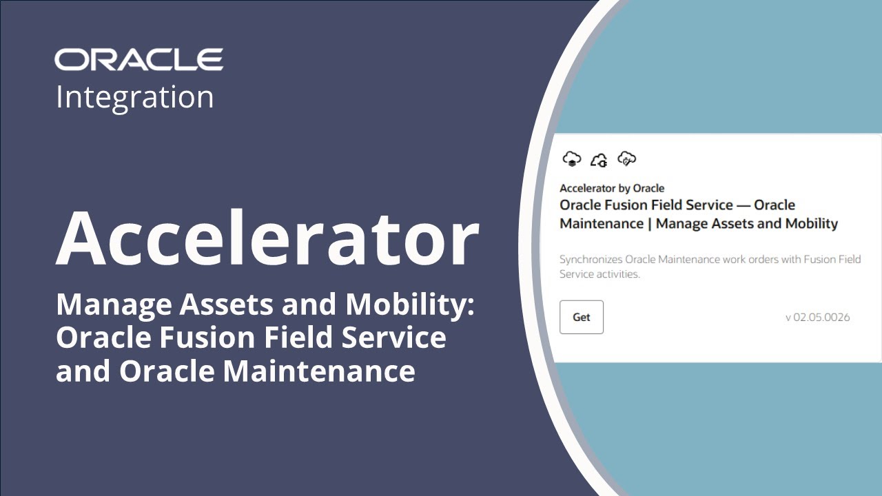 Manage Assets in Oracle Fusion Field Service and Oracle Maintenance
