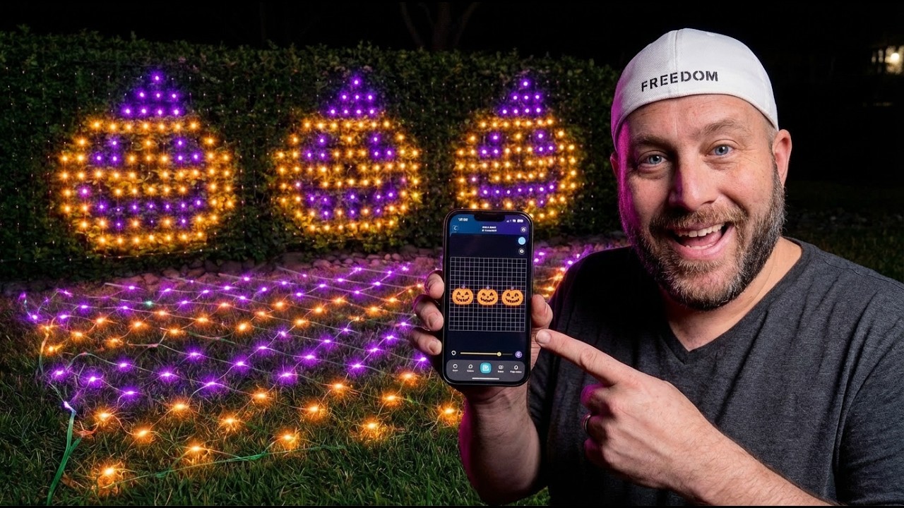 Smart Holiday Lighting Made Simple - Govee Net Lights Review