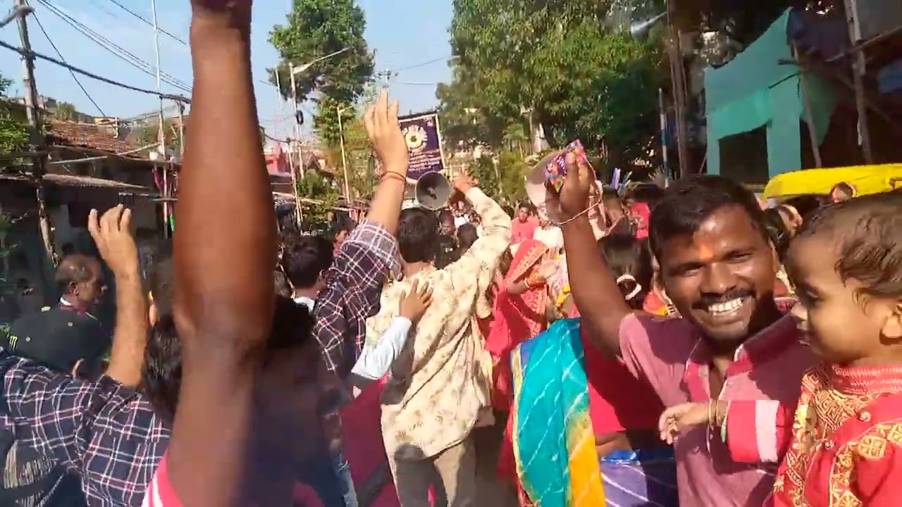 Chhat puja injoy with sargam dhol tasha party