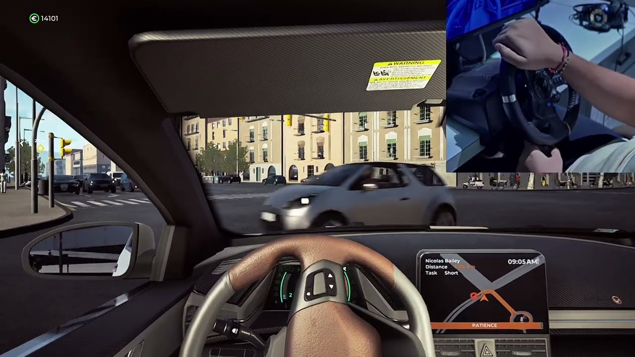 Taxi Life: A city driving simulator gameplay - Part 23 | Logitech G29