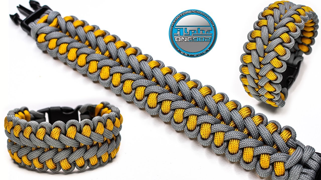How to Make a Paracord Bracelet Siberian Tiger Knot Tutorials