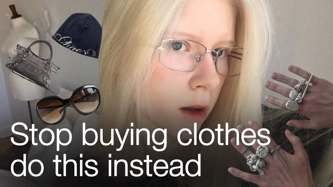 you don't need more clothes. you need accessories