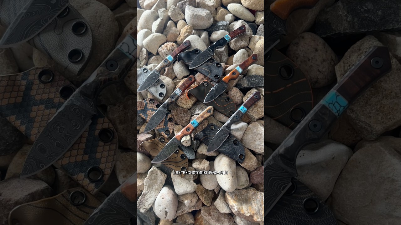 Mini Goblins #edc #edcorganizer #edcknife #blade #tacticaledc #edcgear #handmadeknives #handmade