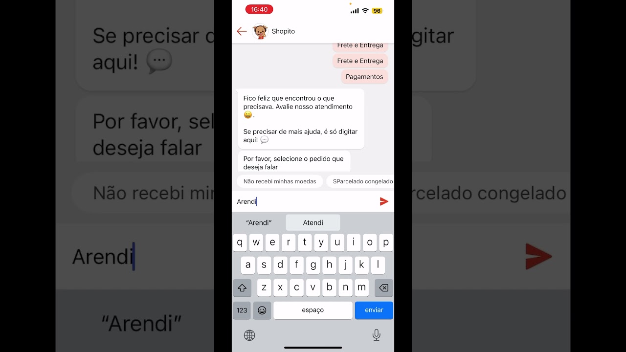 Como falar com o suporte humano da Shope ou atendimento humano  #shopee #suporte #shopeebrasil ￼