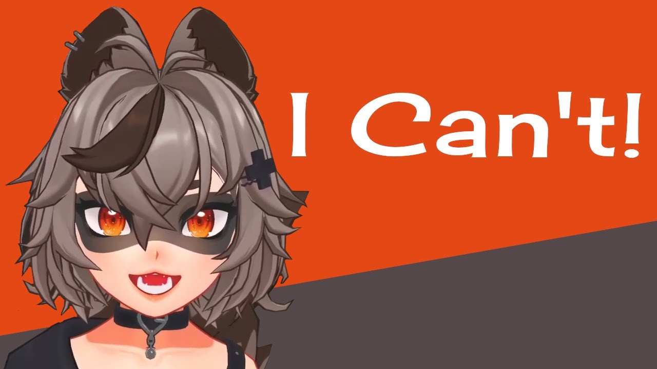 Losing It On Stream (Raccoon Girl)