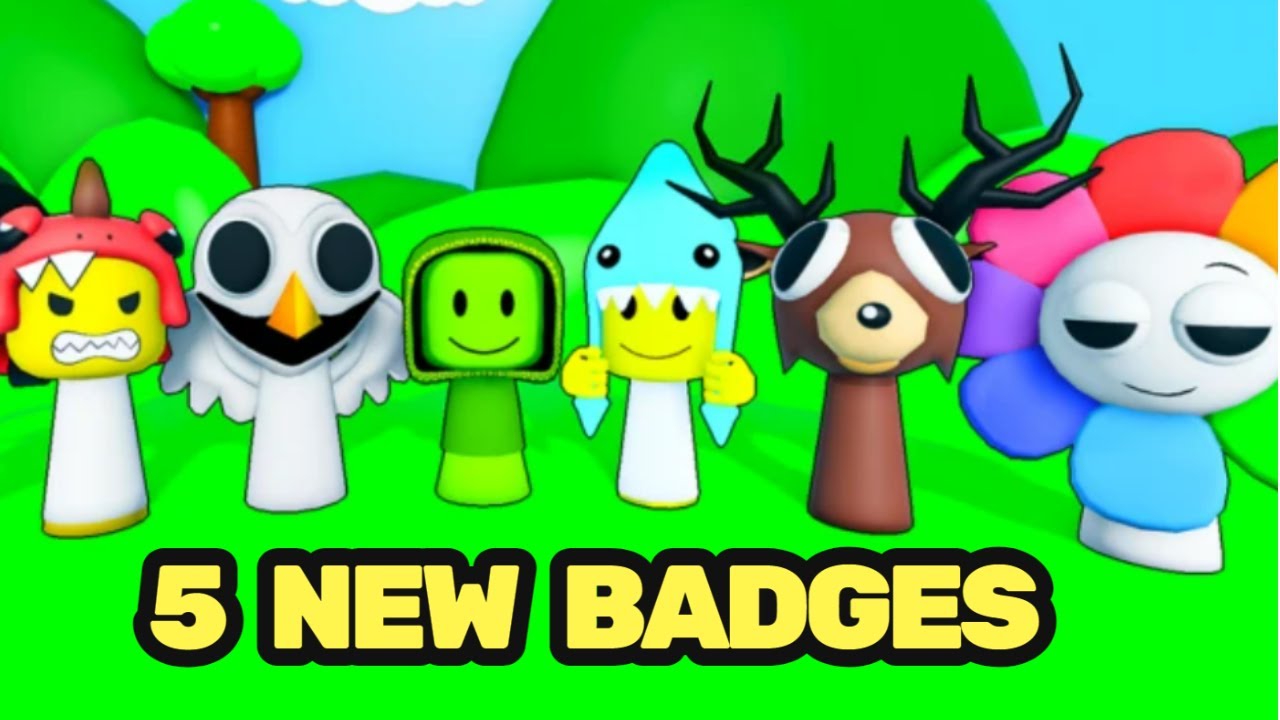 How to get 5 Badge Morphs In Accurate 3D Sprunki Roleplay New Update - Roblox