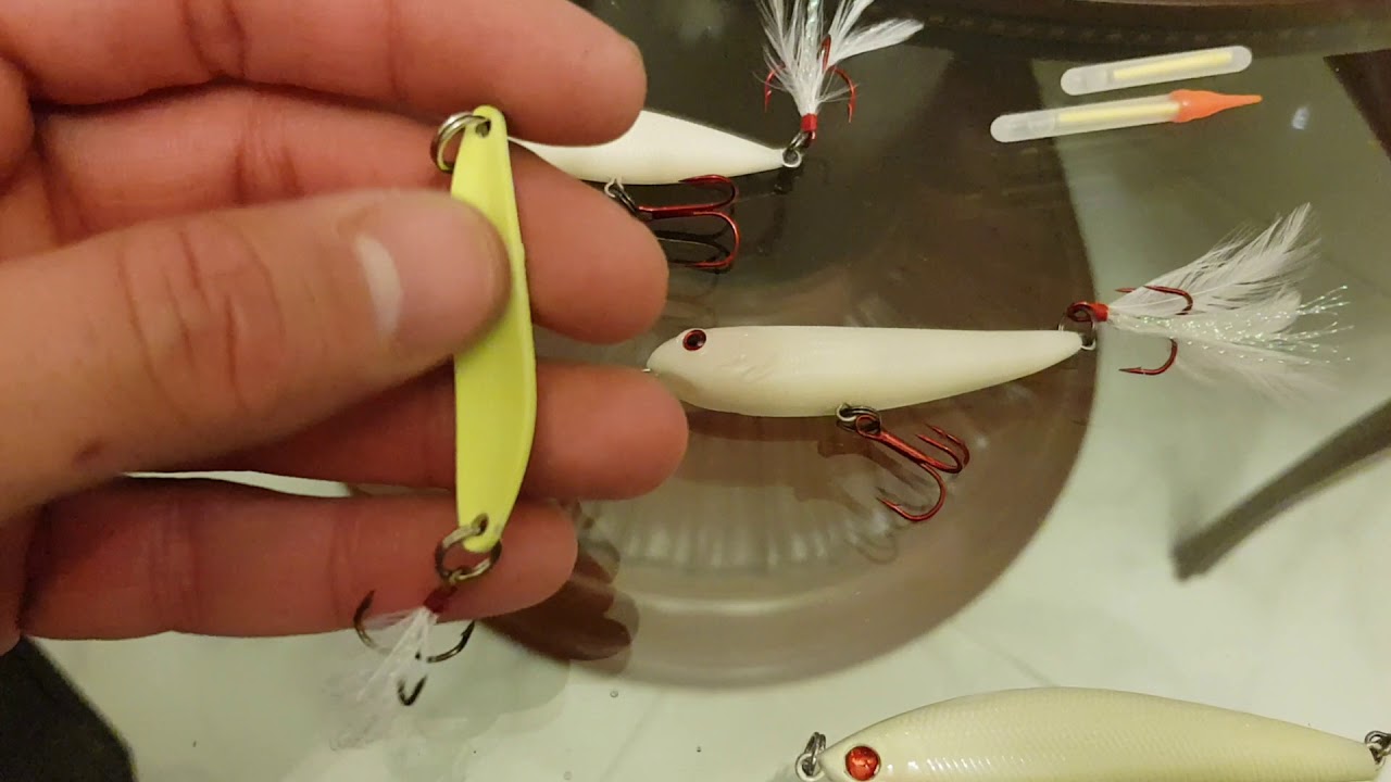 KIT DE SEÑUELOS PARA PESCA NOCTURNA EN SUPERFICIE