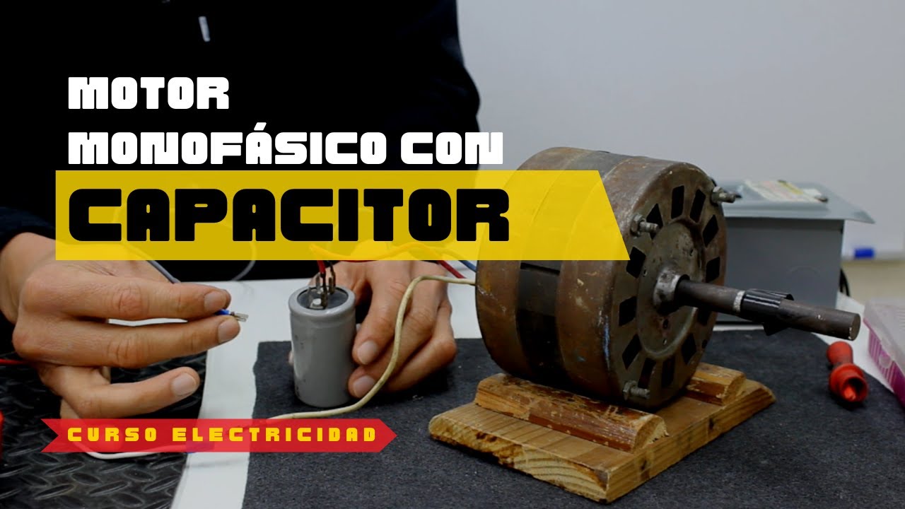 motor monofásico capacitor permanente