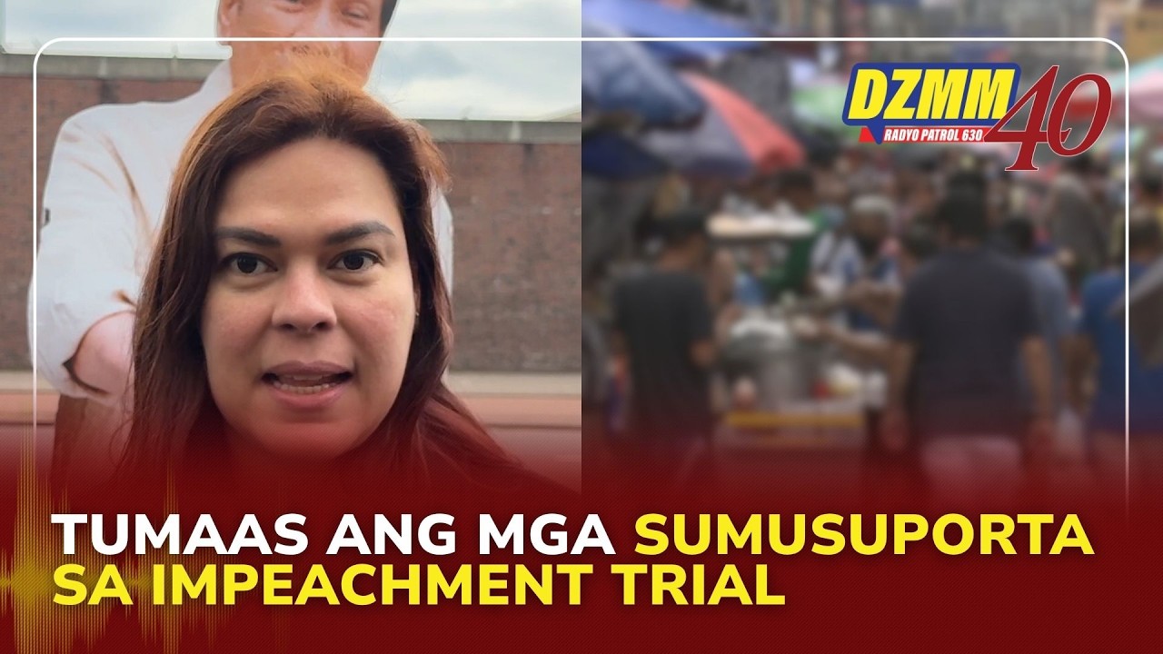 More Filipinos support continuation of VP Sara impeachment trial: OCTA | DZMM Teleradyo 1 June 2026