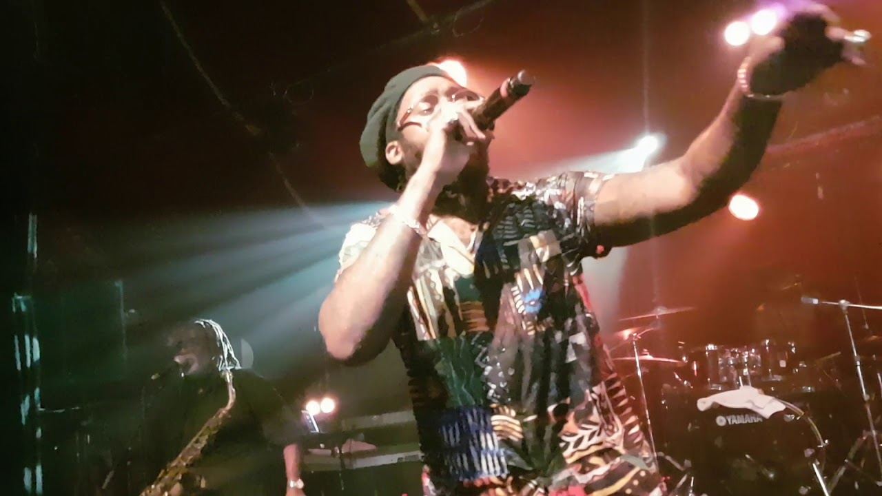 Tarrus Riley and The Blak Soil Band, Paris 2018