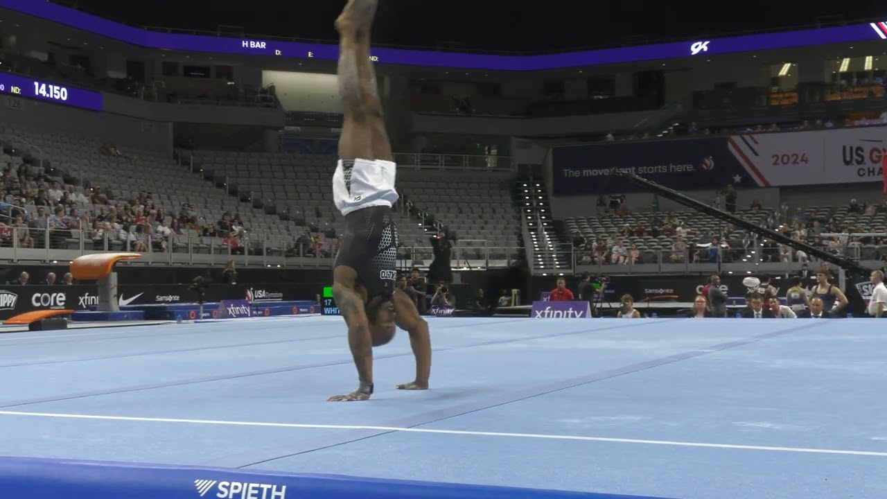 Donnell Whittenburg - Floor Exercise - 2024 Xfinity U.S. Championships - Senior Men Day 2