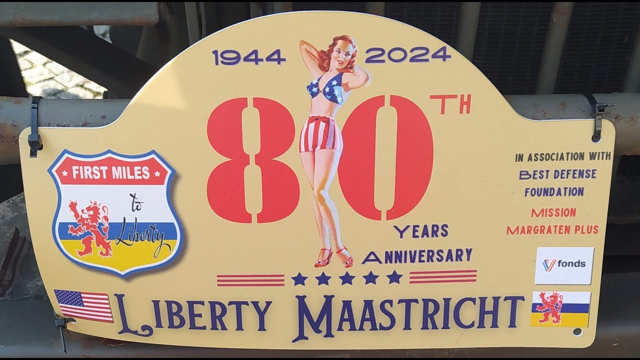 80th Anniversary Liberation the Netherlands - Maastricht Parade 2024