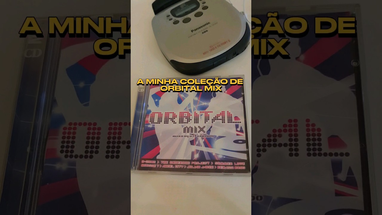 A minha coleção de cds de Orbital Mix 