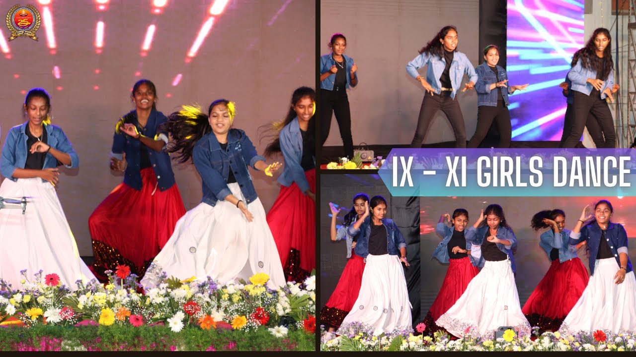 Class 9 - 11 girls dance - 26th Annual Day - Chinmaya Vidyalaya, Nagapattinam