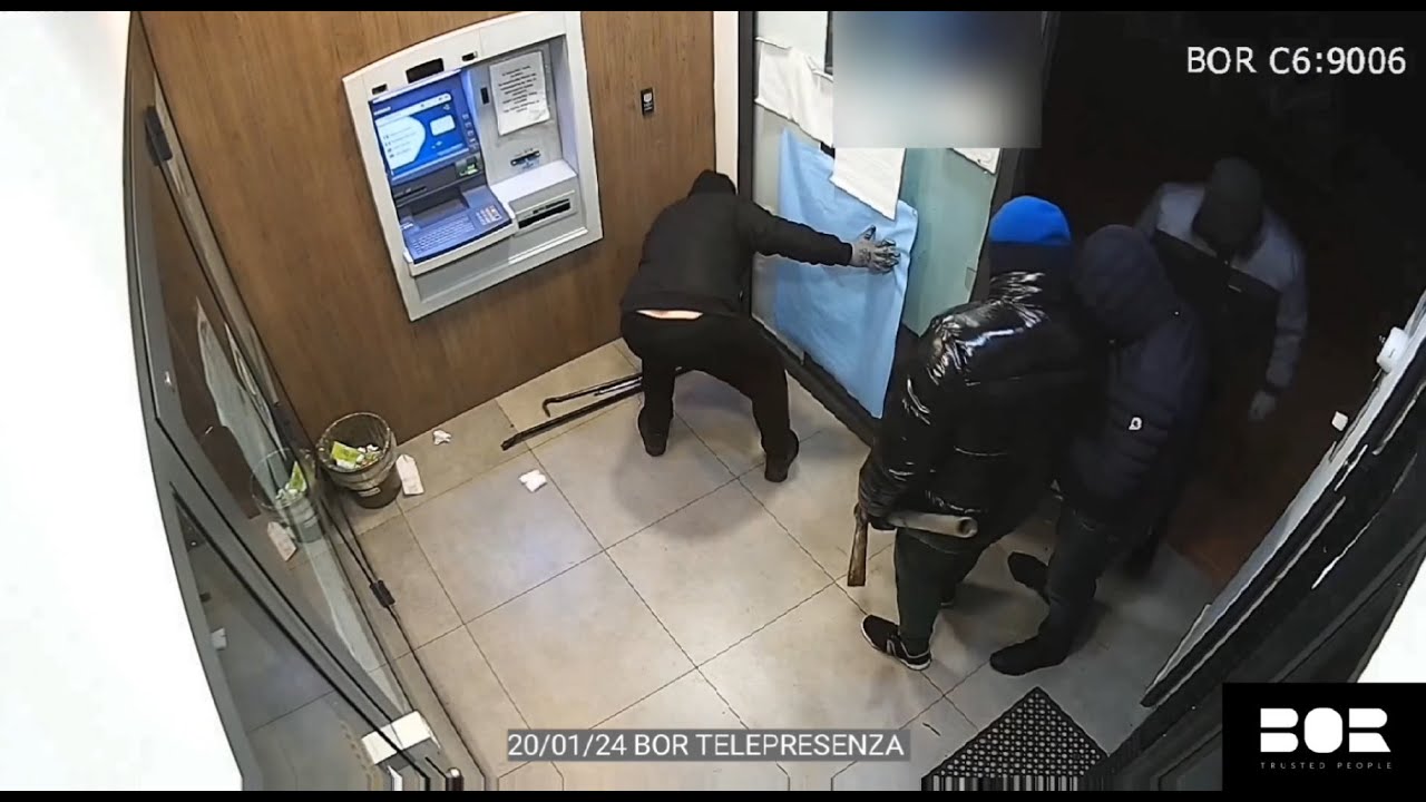 Tentativo di furto sventato presso un istituto bancario con sede a Frosinone!