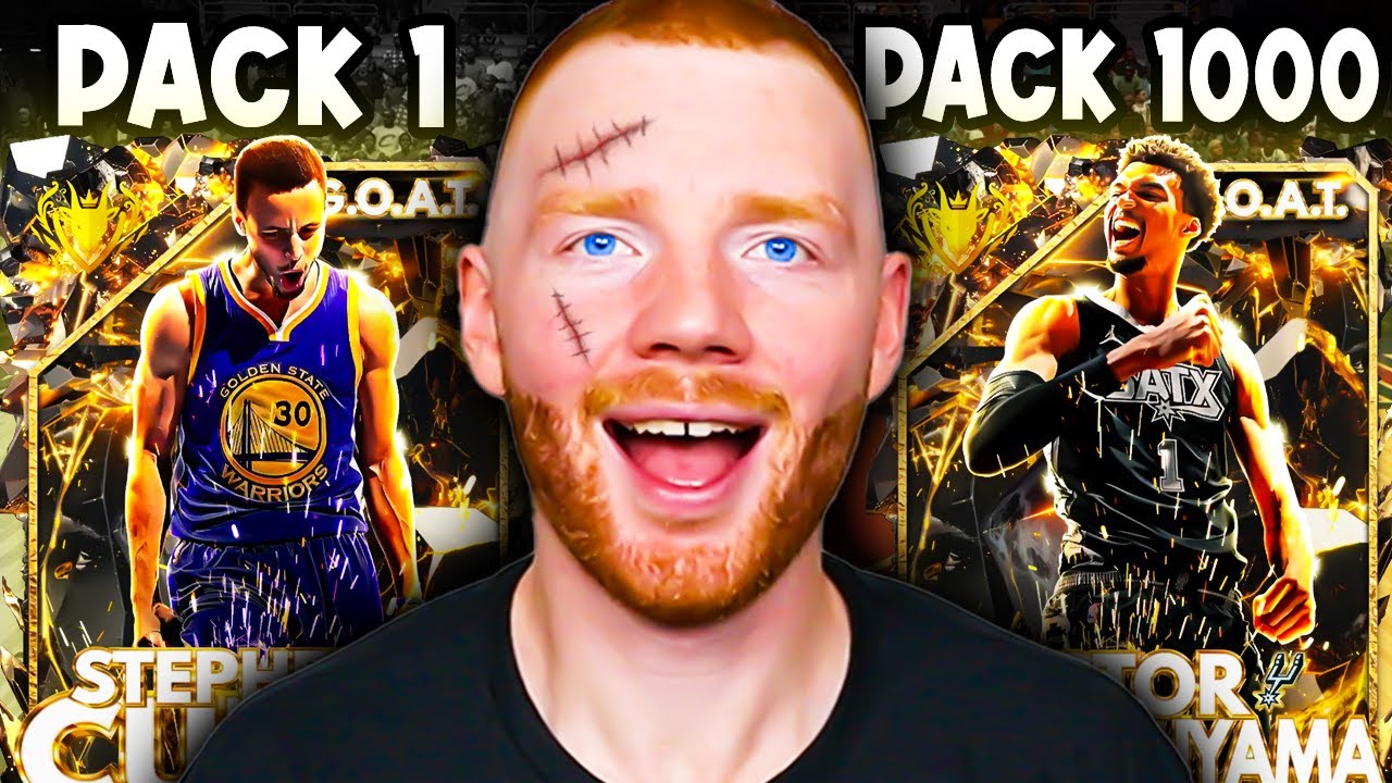 I Packed EVERY G.O.A.T Card in MyTeam!!