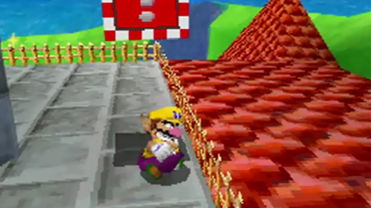 Super Mario 64 DS - On Top of the Castle