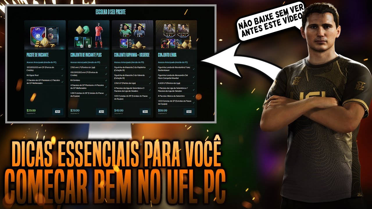 Comece no UFL PC: Dicas Essenciais para Iniciantes