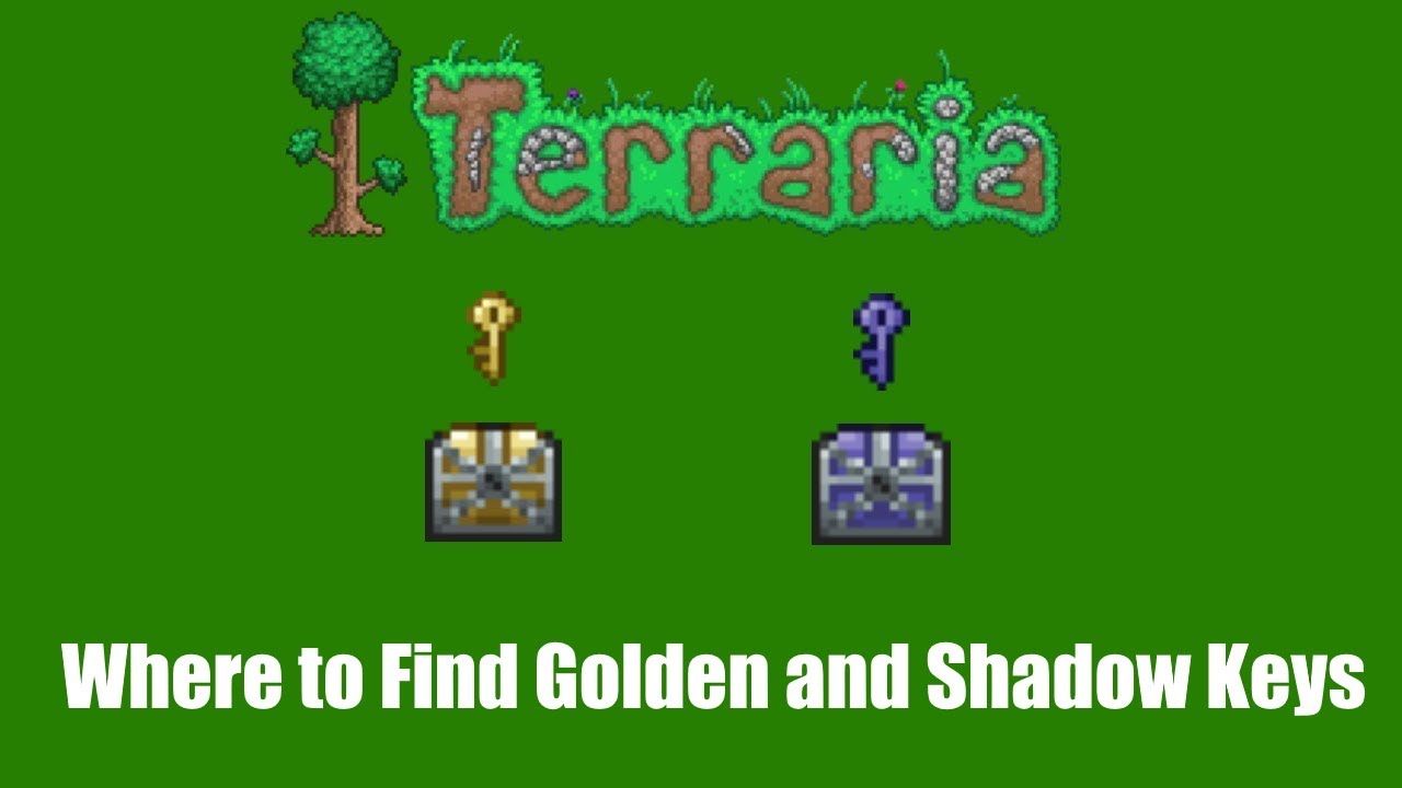 Где найти золотые и теневые ключи &mdash; Terraria: краткое руководство