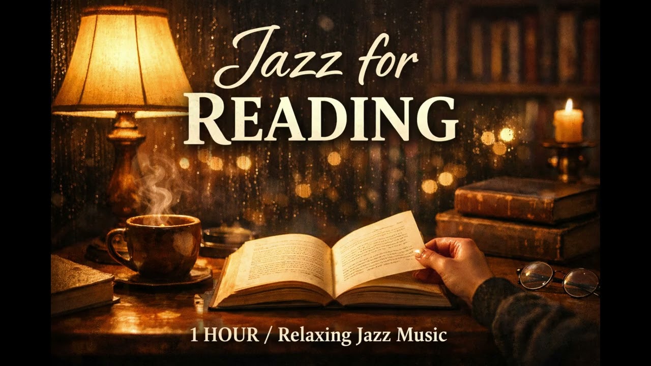 Jazz for Reading 📖 | Cozy Study Jazz Music (1 Hour) | Relaxing Background Music