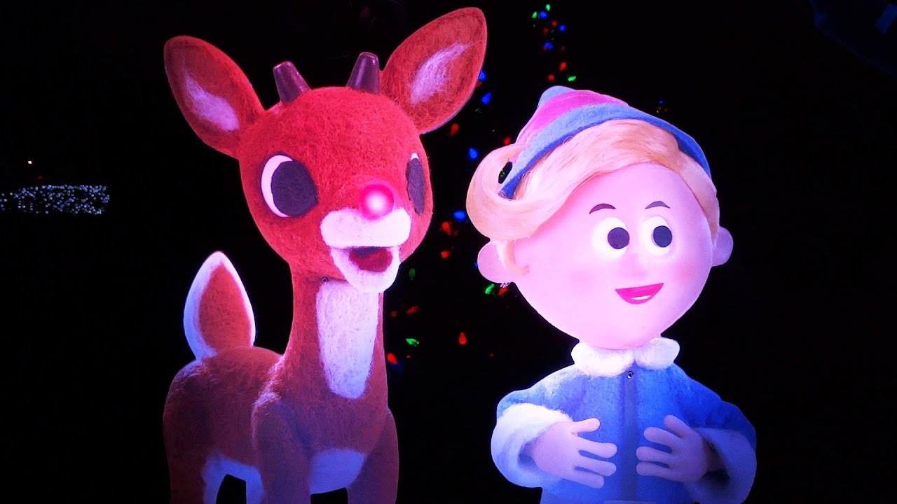 Rudolph's Christmastown and Santa's Christmas Village at SeaWorld San Diego 2018