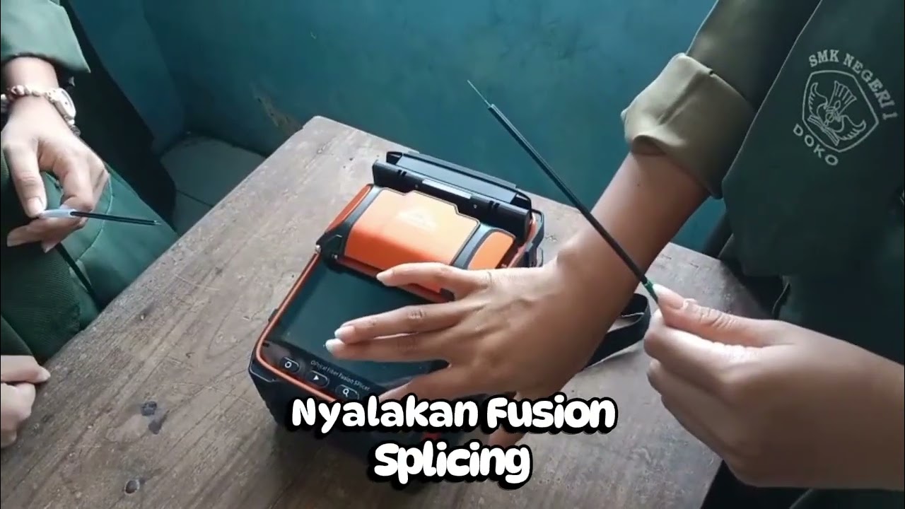 Cara mudah melakukan splicing FO (Fiber Optic)