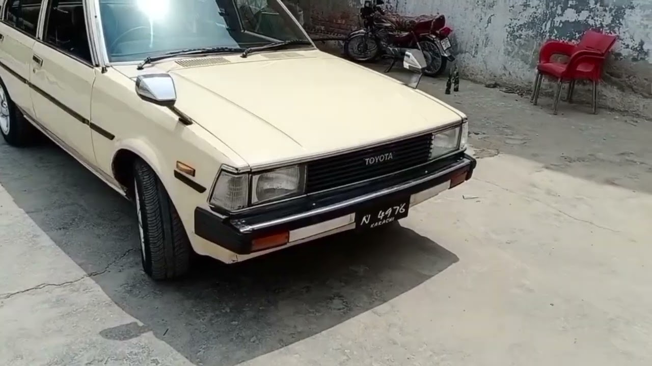 Toyota (1982) Corolla✨brand😻new car for sale in Multan
