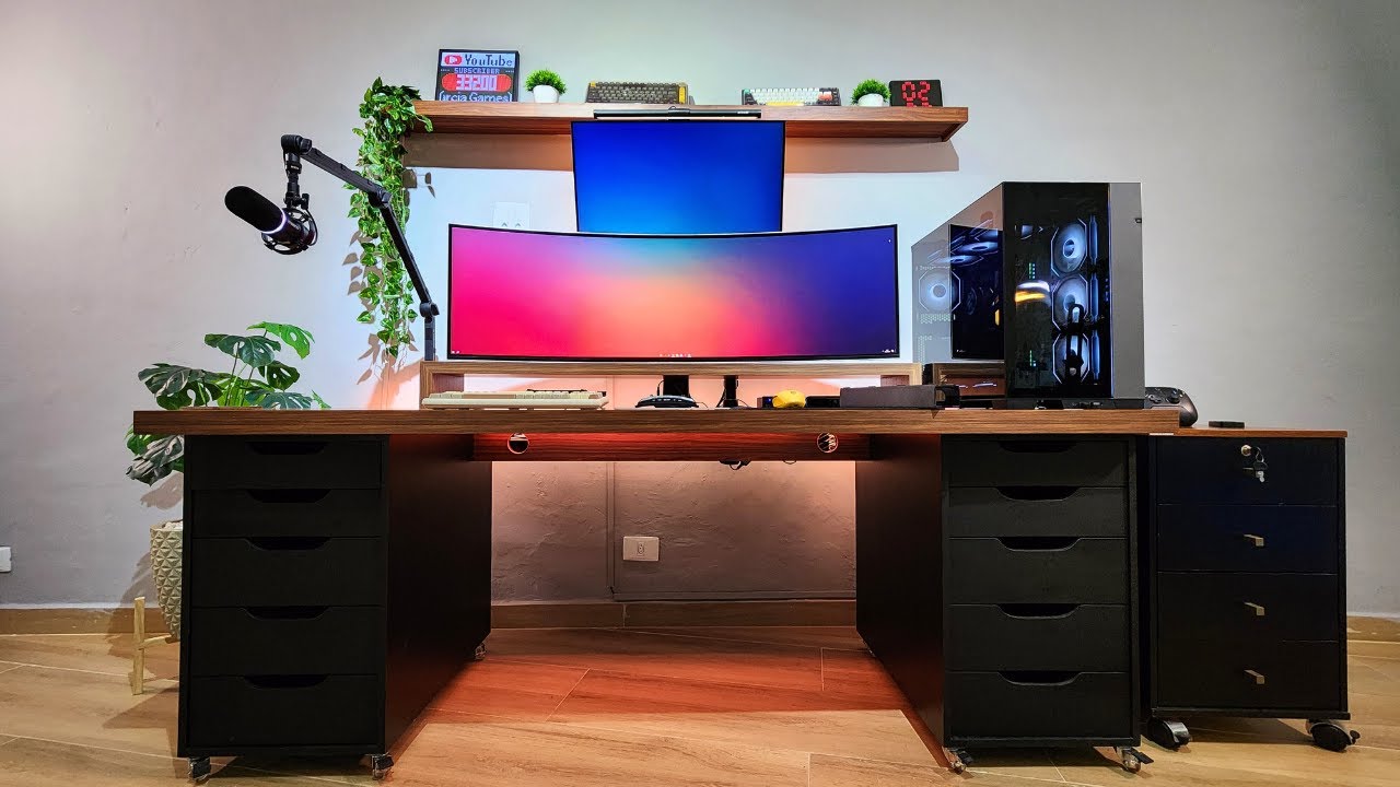 COMO ESCONDER OS CABOS DO SETUP! (acessórios baratos)