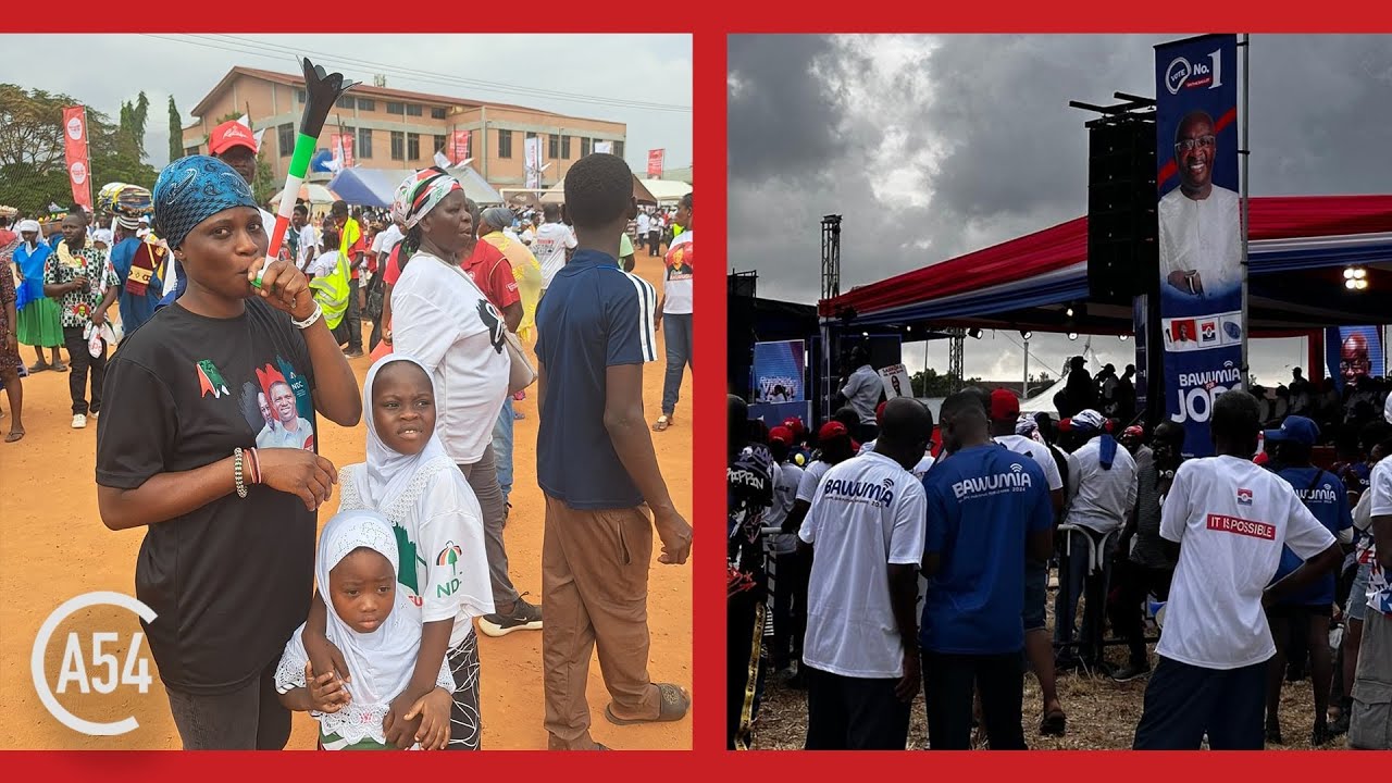 Africa 54: Ghana major political parties hold final rallies ahead of elections, and more