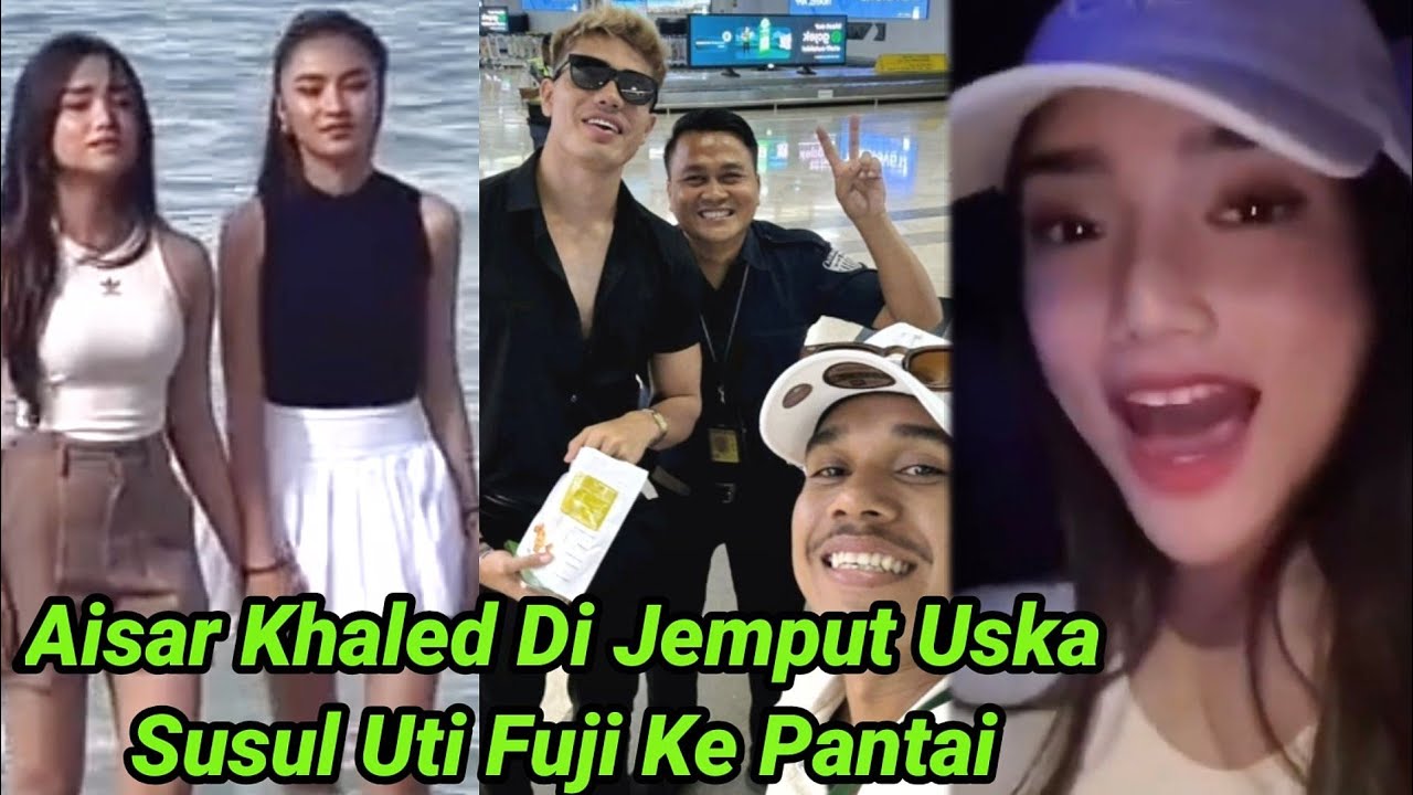 AISAR KHALED TIBA DI BANDARA NYUSUL UTI FUJI LIBURAN