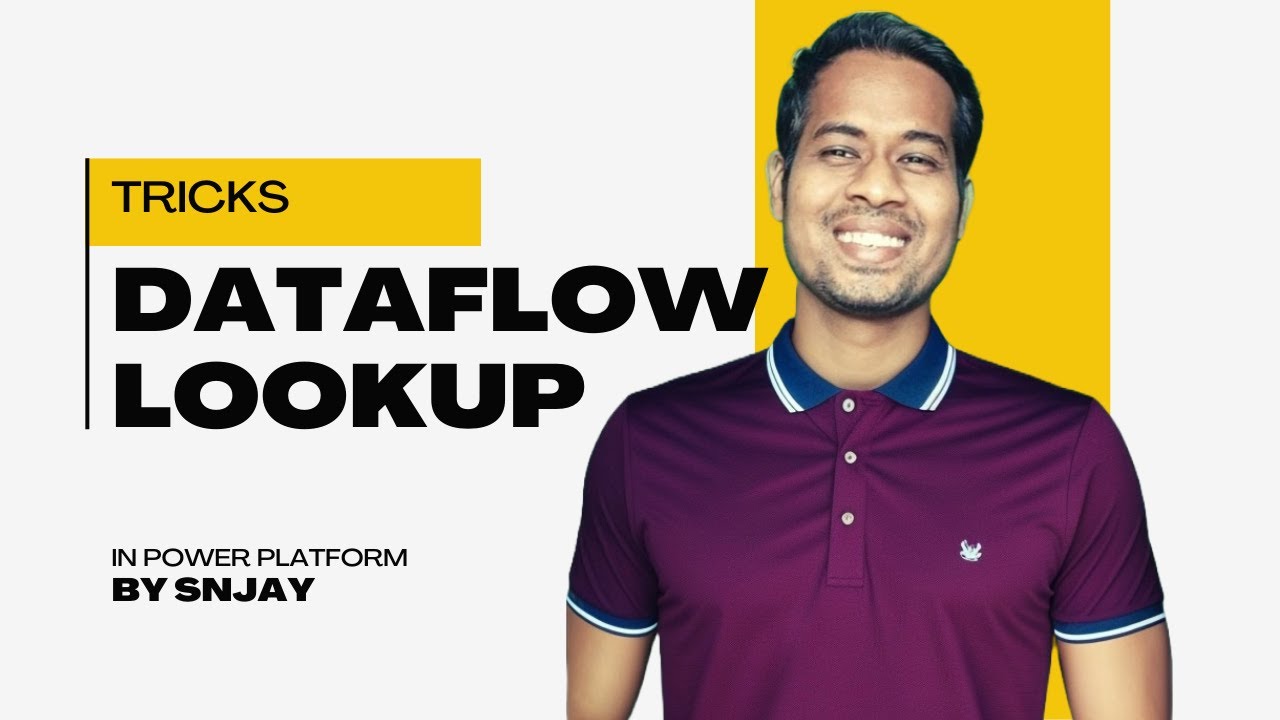 Dataflow & Lookup Fields for DataVerse in Power Platform