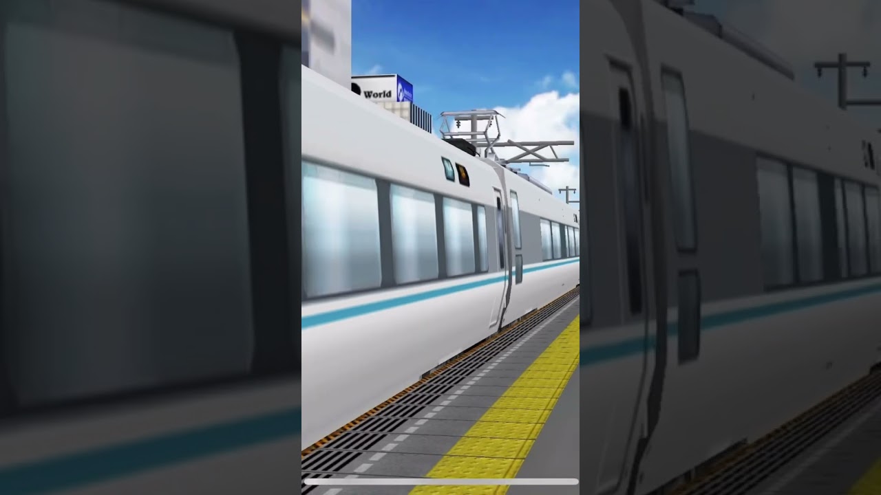 【鉄道パークZ】289系くろしお（非貫通車先頭）通過