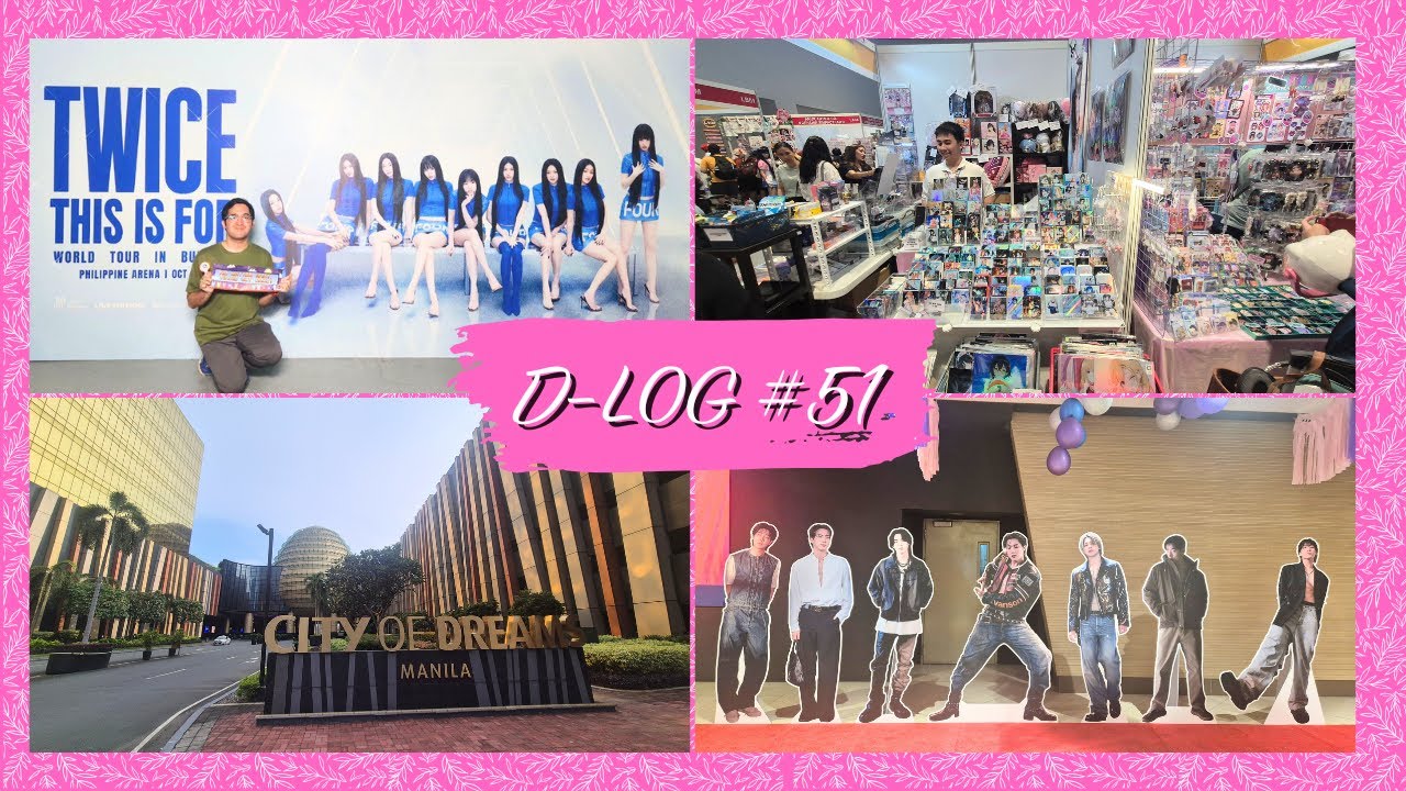 【D-LOG #51】Manila Weekend Tour 2: Twice Concert, Cosplay Mania, Ayala Mall, COD, Venice Cineplex