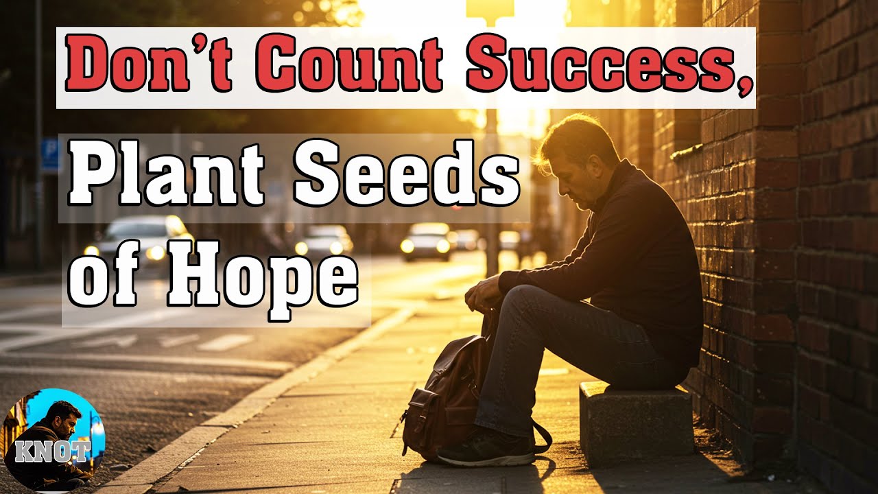 Don&rsquo;t Count Success, Plant Seeds of Hope #motivation #lifelessons #inspiration