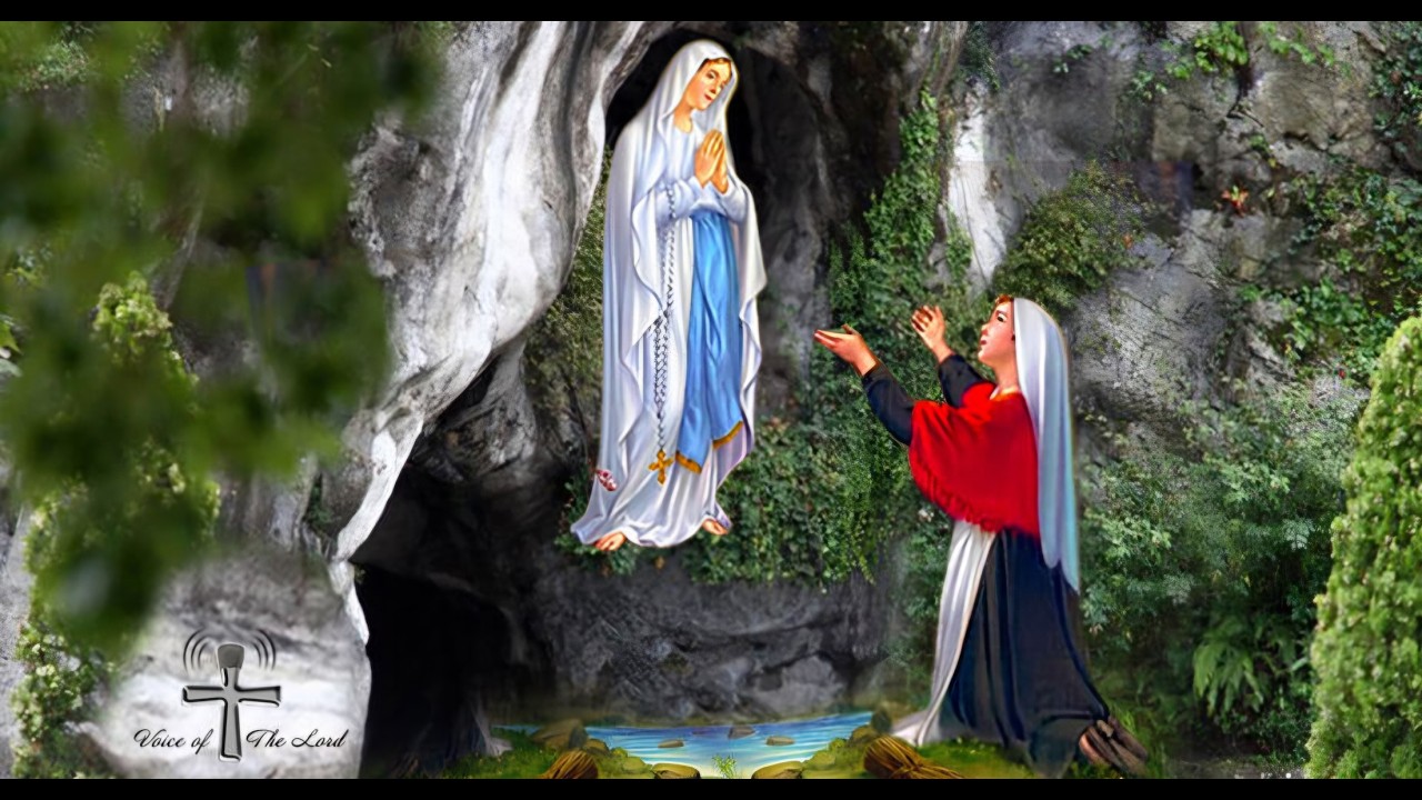 Wed. Feb. 11, 2026    -    Apparition of our Lady of Lourdes