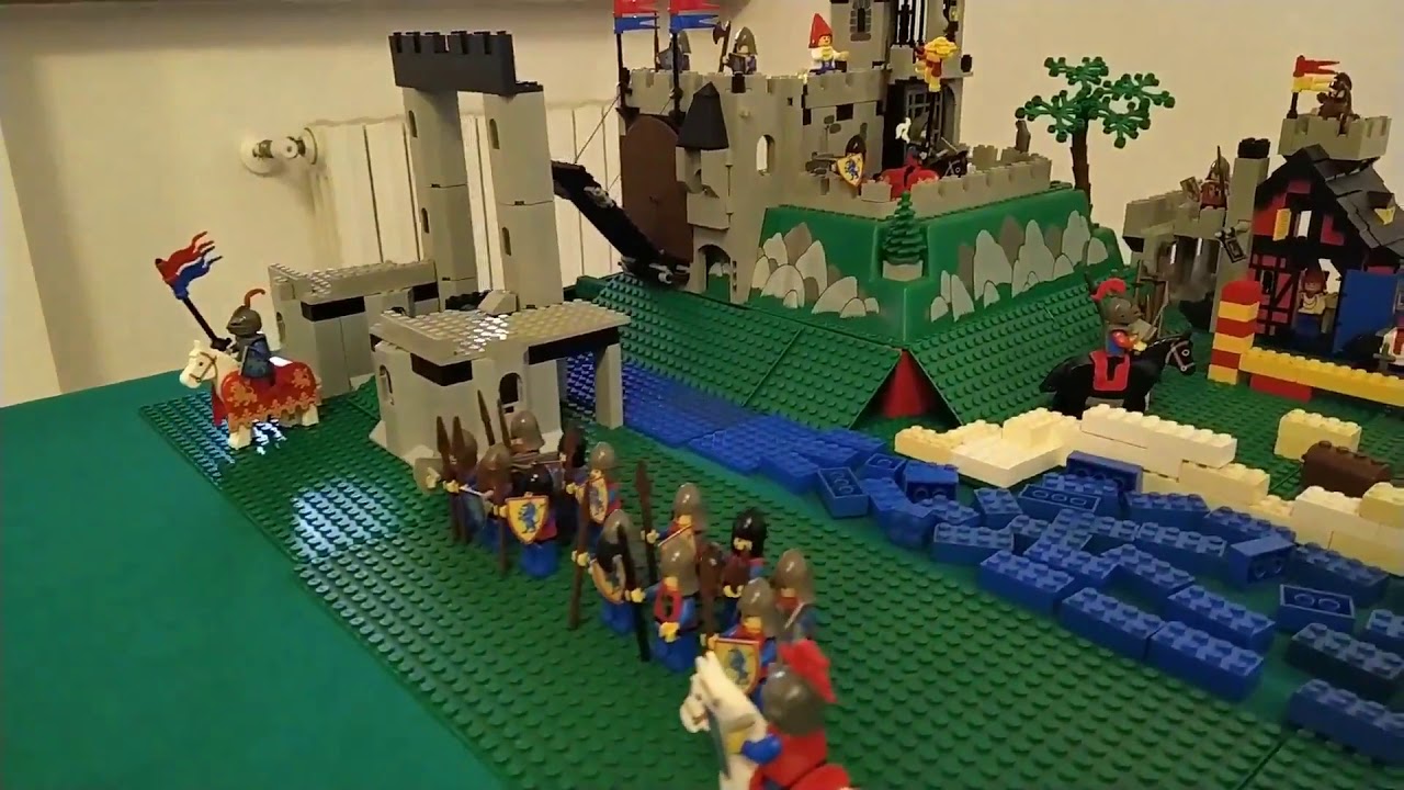 LegosTirith knight's Epic Challenge Lego Castle Vintage Layout 80 Addon wonderful