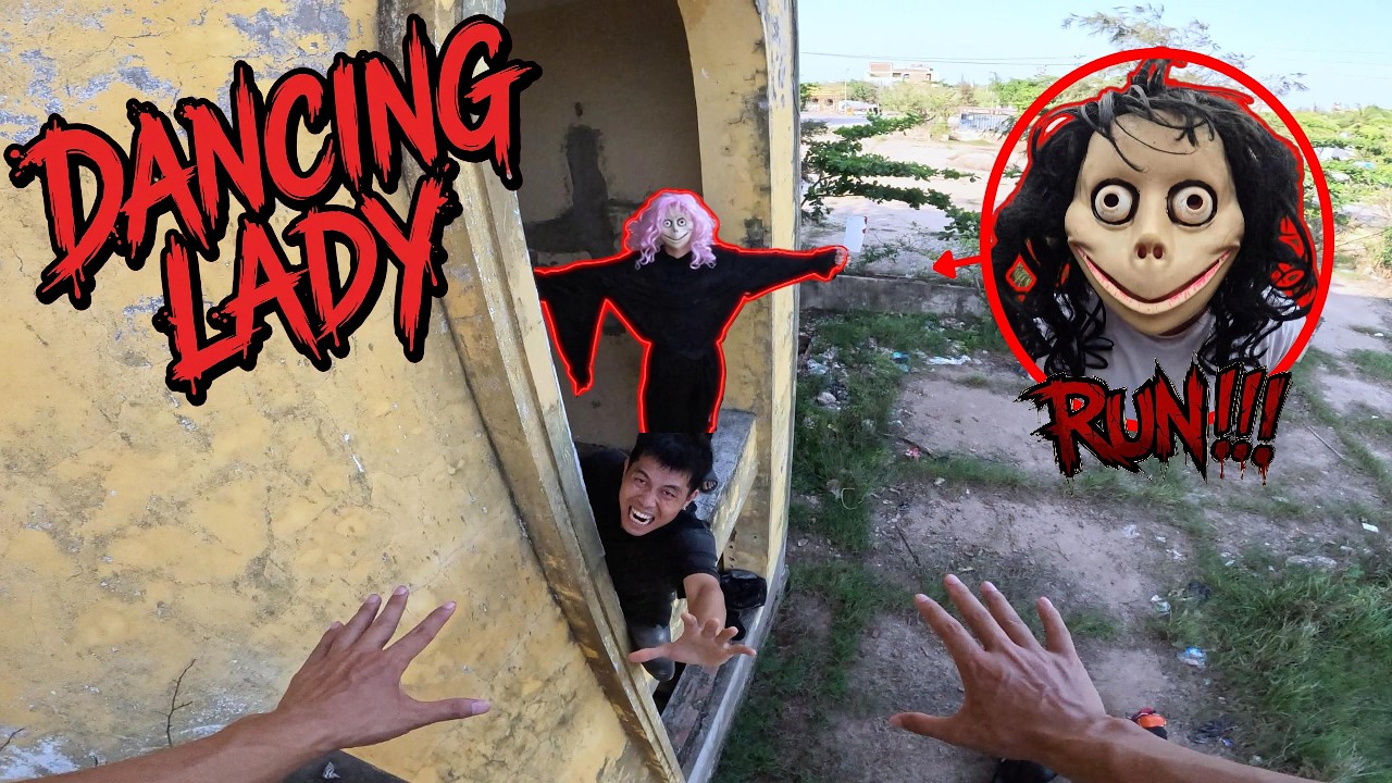 PSYCHO KILLER MOMO DANCINGLADY 21.0 | IN REAL LIFE | HORROR STORY PARKOUR POV