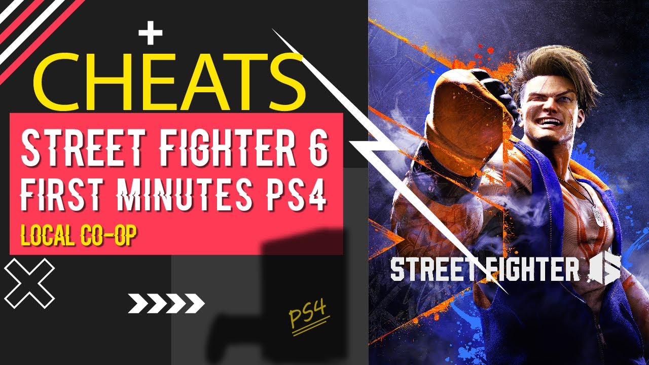 Street Fighter 6 First Minutes PS4 Gameplay + Cheats