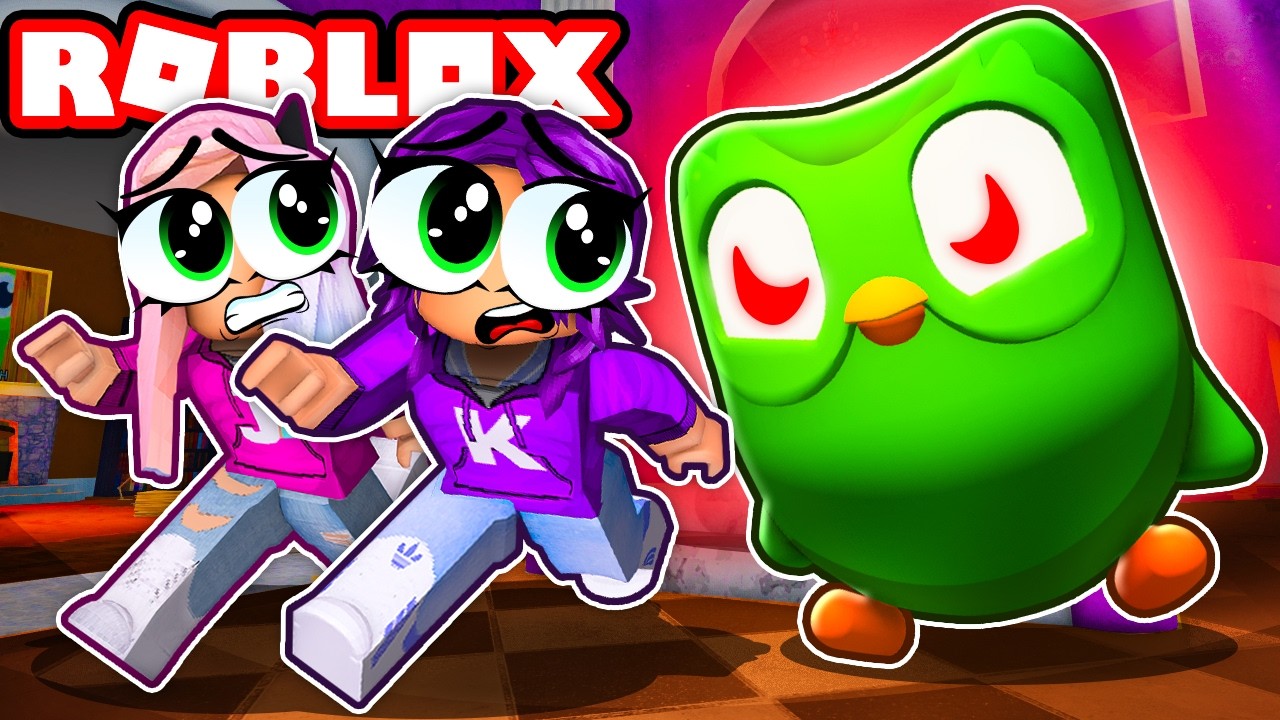 Делай уроки, иначе Дуо рассердится! | Roblox: Duolingo