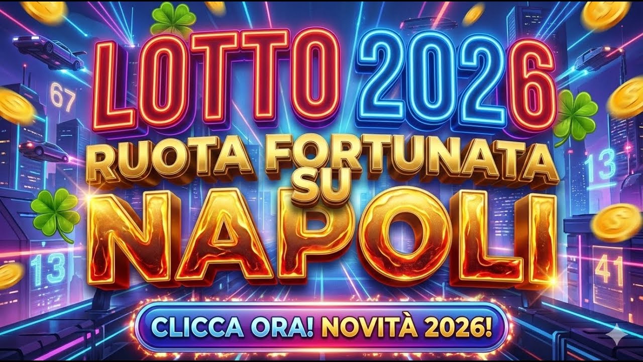 🍀 Estrazioni del lotto 2026 - gioca subito questi numeri vincenti! 💥 ambo e terno vincenti su Napoli