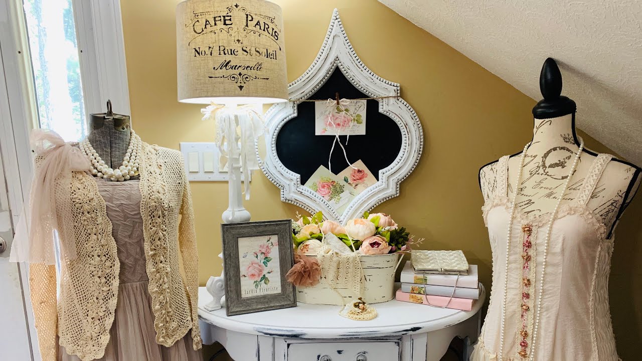 3 DIY DECOR FLIPS! YARD SALE & THRIFT FINDS! FRENCH COUNTRY SHABBY FARMHOUSE DECOR INSPIRATION (153)