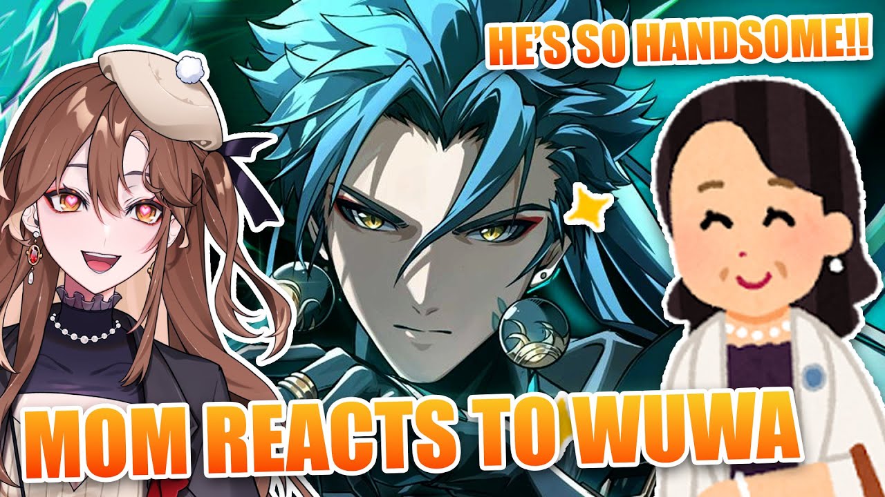 My Mom Reacts to EVERY Wuthering Waves Character