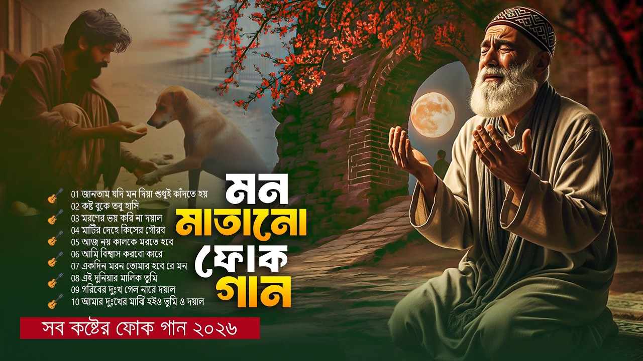 সেরা বাংলা ফোক মিক্স ২০২৬Best of Bengali Folk Songs Collection  Bangla Folk Songs NonstopPrantomusic